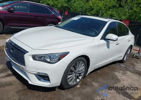 2023 Infiniti Q50 Luxe Awd из США, поврежденный, VIN JN1EV7BR9PM541789